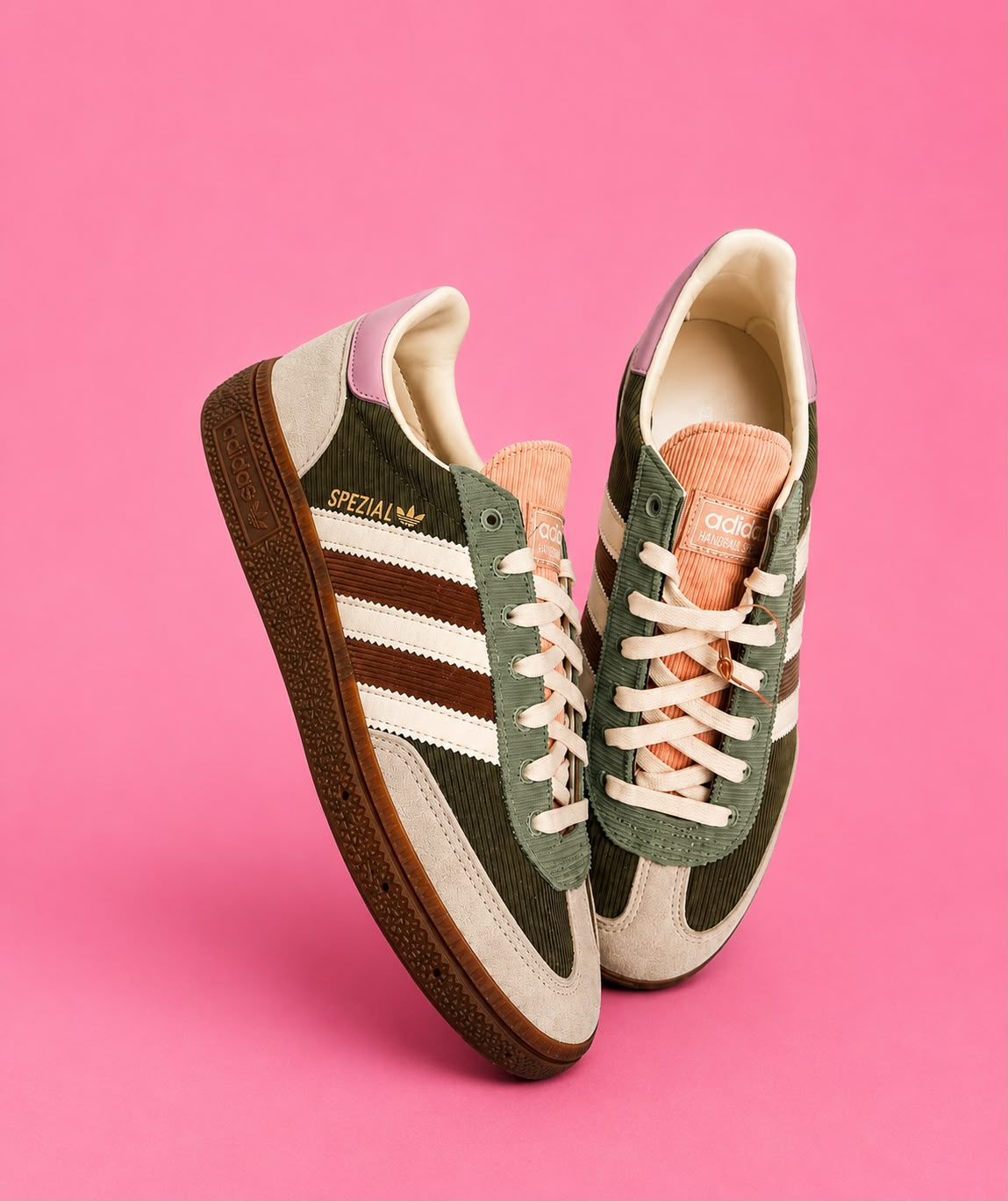 Adidas Spezial- Green corduroy
